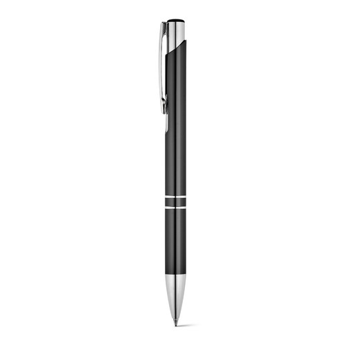 black BETA BK. Bolígrafo de aluminio con clip