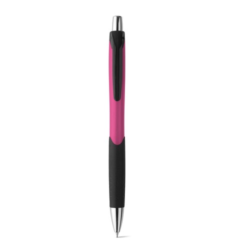 pink CARIBE. Bolígrafo ABS con clip