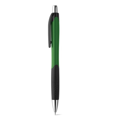 green CARIBE. Bolígrafo ABS con clip