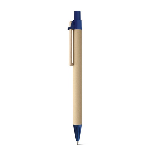 NAIROBI. Stylo à bille en papier kraft et clip en bois - 2
