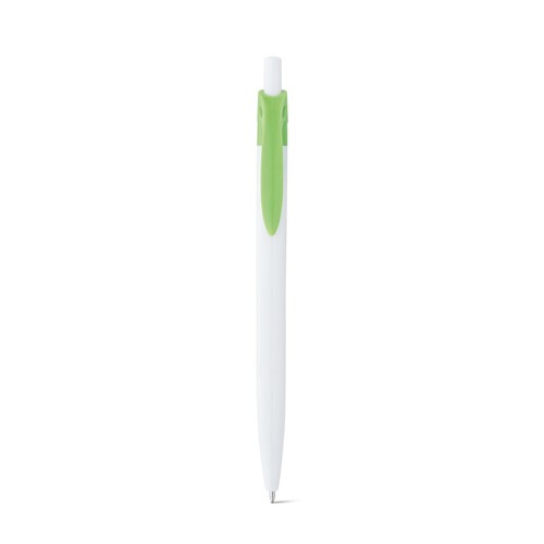 MARS. Stylo à bille en ABS avec clip coloré - 3