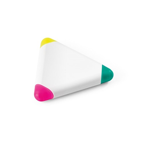 TRIAN. Surligneur en PP en forme de triangle avec 3 couleurs - 2