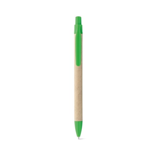 REMI. Stylo à bille fabriqué à partir de papier 100 % recyclé, avec clip - 3