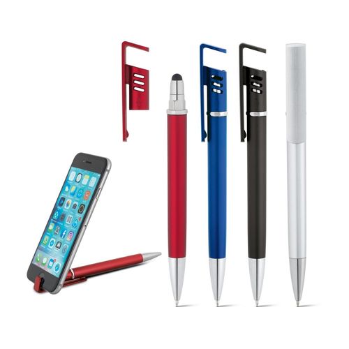 TECNA. Stylo à bille en ABS à finition métalliqu - 1