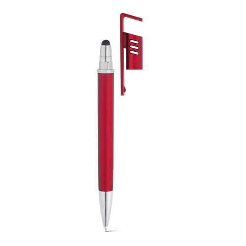 red TECNA. Bolígrafo ABS multifunción con clip