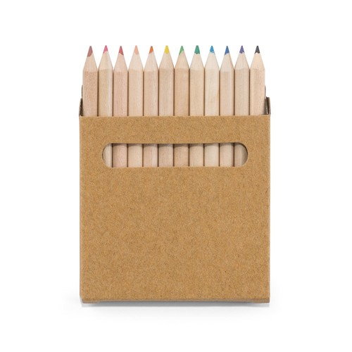 COLOURED. CAJA CON 12 LÁPICES DE COLOR