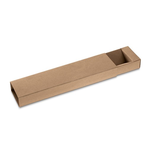 PENDULO. Estuche de papel 100 % reciclado para 1 bolígrafo