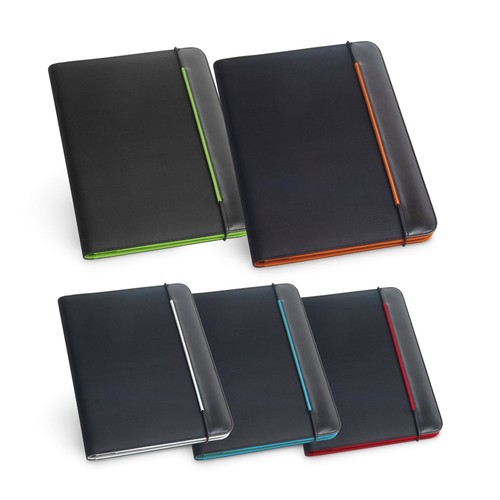 FITZGERALD. PORTAFOLIOS A4 EN PU Y 800D CON BLOC DE PÁGINAS RAYADAS