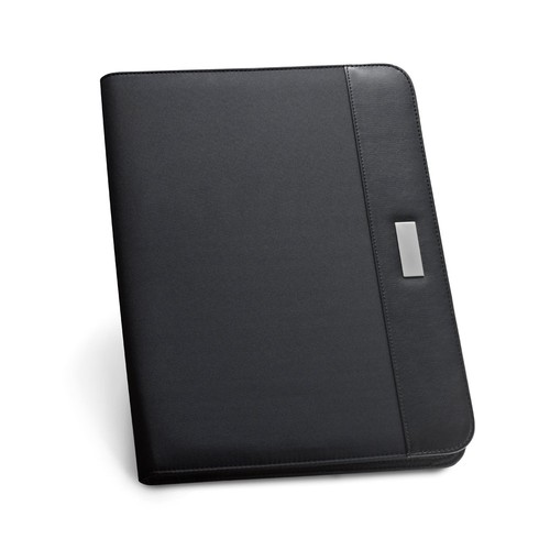 PASZO. Porte-documents A4 en PU et microfibre avec bloc de pages lignées - 2