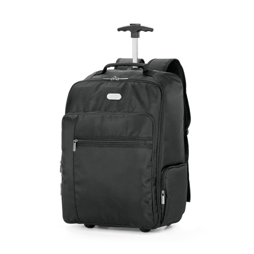 black AVENIR. Mochila trolley para portátil de 17