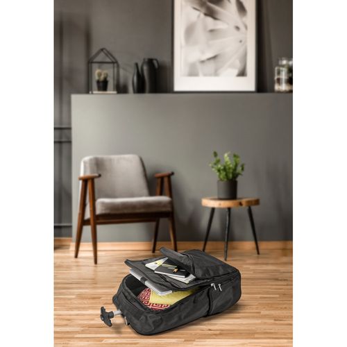 AVENIR. Sac à dos trolley pour ordinateur portable 17'' en polyester 1680D et 300D - 7