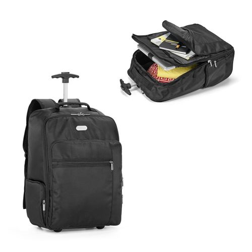 AVENIR. Sac à dos trolley pour ordinateur portable 17'' en polyester 1680D et 300D - 1
