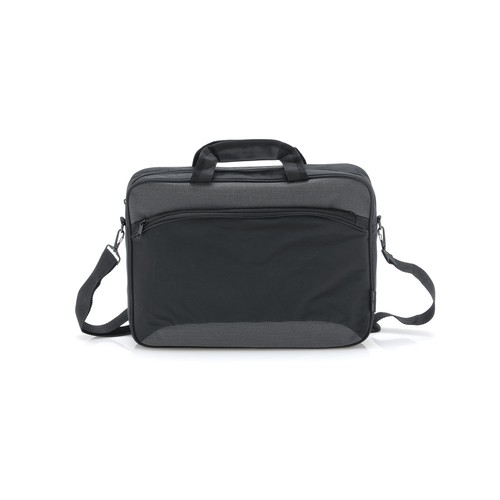 gray SANTANA. Maletín para portátil de 15.6'' en poliéster 600D 2Tone y 300D