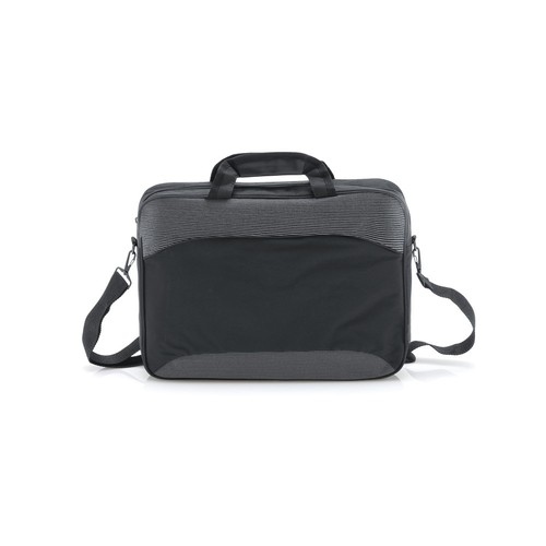 gray SANTANA. Maletín para portátil de 15.6'' en poliéster 600D 2Tone y 300D