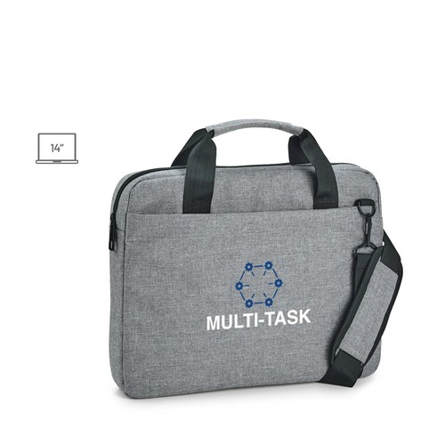 GRAPHS LAPTOP. CARPETA PARA PORTÁTIL DE 14'' EN POLIÉSTER 600D