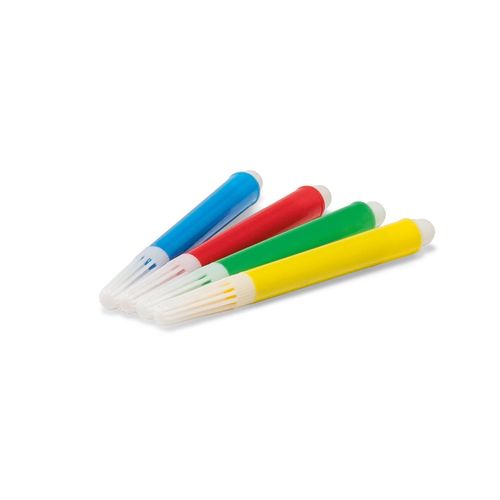 white DRAWS. Bolsa infantil con cordón para colorear (80 g/m²)