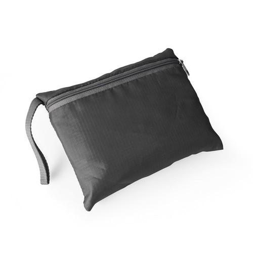 black BARCELONA. Mochila plegable poliéster 210D ripstop