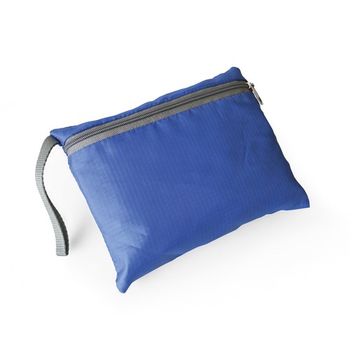 azulón BARCELONA. Mochila plegable poliéster 210D ripstop