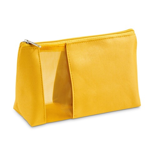 yellow ANNIE. Neceser de microfibra y malla