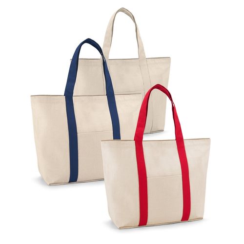 VILLE. BOLSA DE LONA 100% ALGODÓN (280 G/M²)