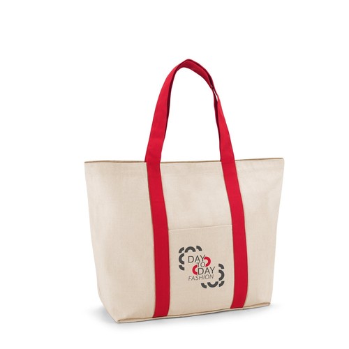 VILLE. BOLSA DE LONA 100% ALGODÓN (280 G/M²)