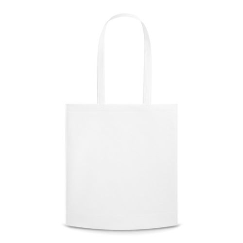 white CANARY. Bolsa de non-woven (80 g/m²)