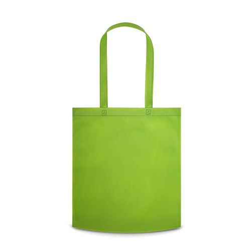 verde claro CANARY. Bolsa de non-woven (80 g/m²)