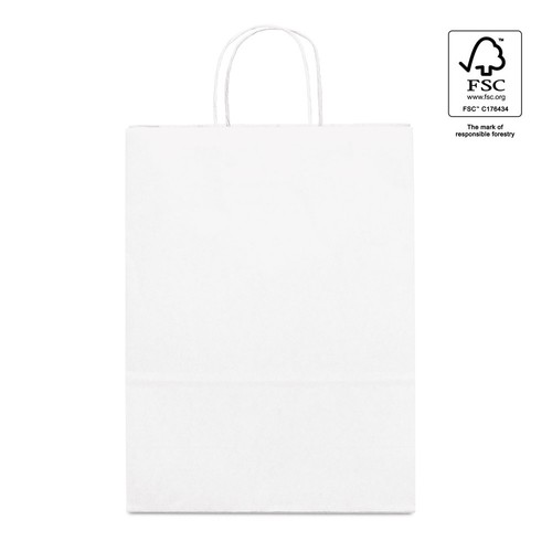 white CITADEL. Bolsa de papel kraft (90 g/m²)