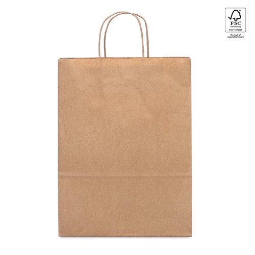 natural LEIA. Bolsa de papel kraft (115 g/m²)