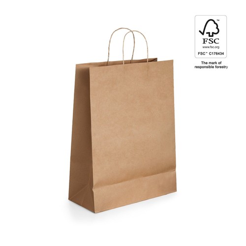 TAYLA. Sac en papier kraft (115 g/m²), RIONDET SERIPUB, EYBENS
