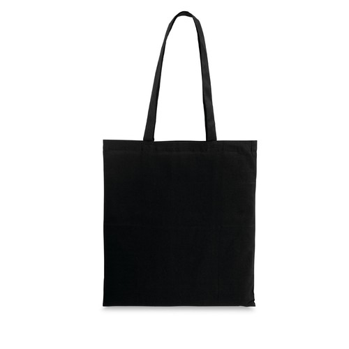 black WHARF. Bolsa de algodón 100% (100 g/m²)