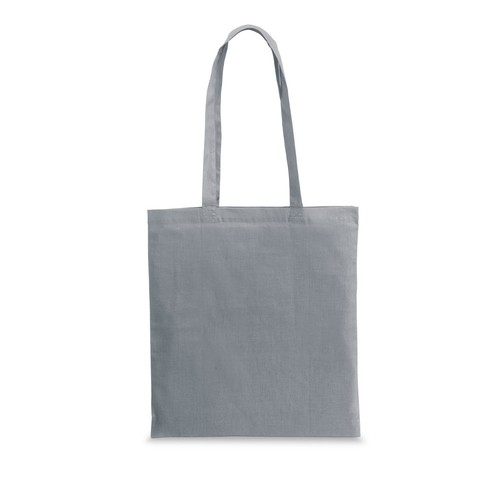 gris claro WHARF. Bolsa de algodón 100% (100 g/m²)