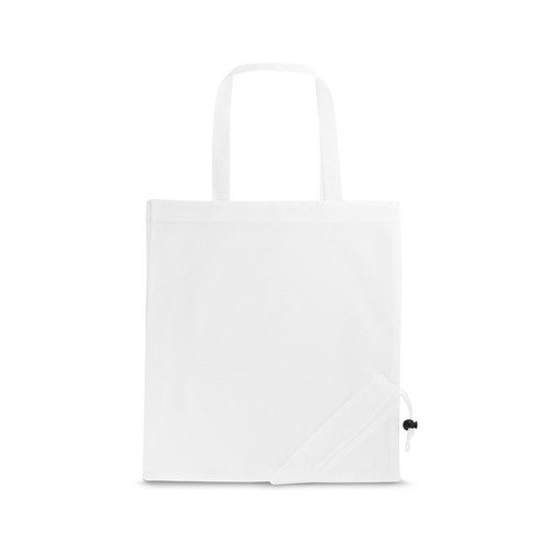 white SHOPS. Bolsa plegable 190T