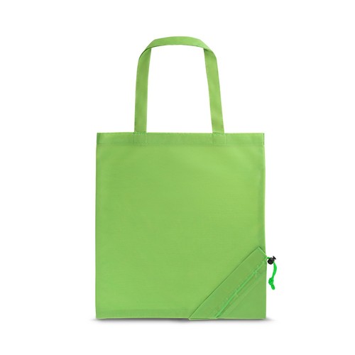 verde claro SHOPS. Bolsa plegable 190T