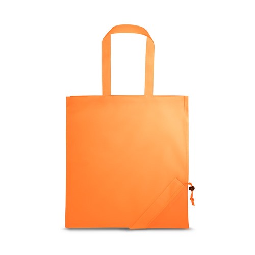 orange SHOPS. Bolsa plegable 190T