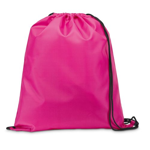 CARNABY. Sac à dos 210D avec cordons de serrage noirs - 3
