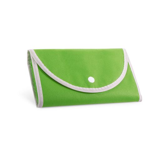 verde claro ARLON. Bolsa plegable non-woven (80 g/m²)