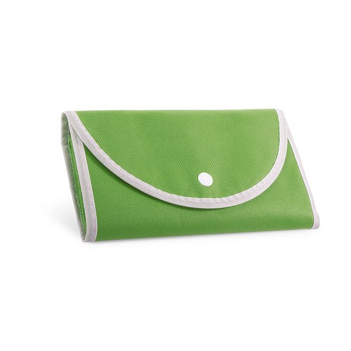 verde claro ARLON. Bolsa plegable non-woven (80 g/m²)