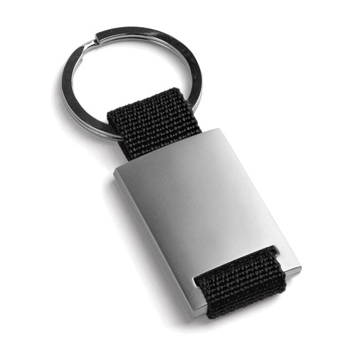 black GRIPITCH. Llavero de metal con cincha