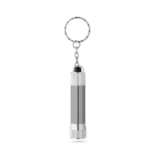 gun LERGAN. Llavero de aluminio con linterna de 3 LED