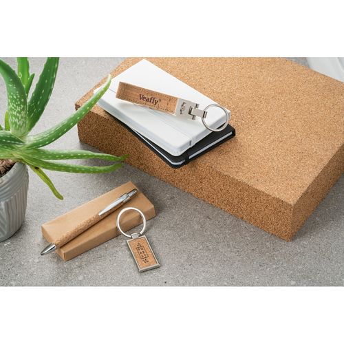 CORKS. Porte-clés en liège et métal - 3