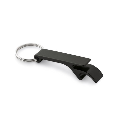 black BAITT. Llavero de aluminio con abridor de chapas