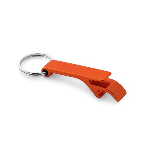 orange BAITT. Llavero de aluminio con abridor de chapas