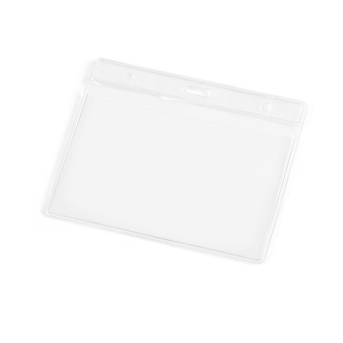 transparente FORSYTH. Porta credencial horizontal fabricado en PVC