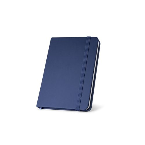 blue MEYER. Cuaderno de bolsillo en PU con hojas lisas