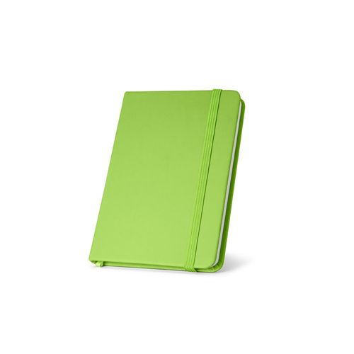 verde claro MEYER. Cuaderno de bolsillo en PU con hojas lisas