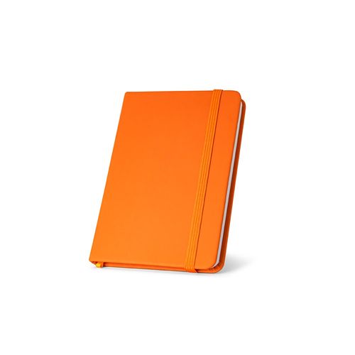 orange MEYER. Cuaderno de bolsillo en PU con hojas lisas