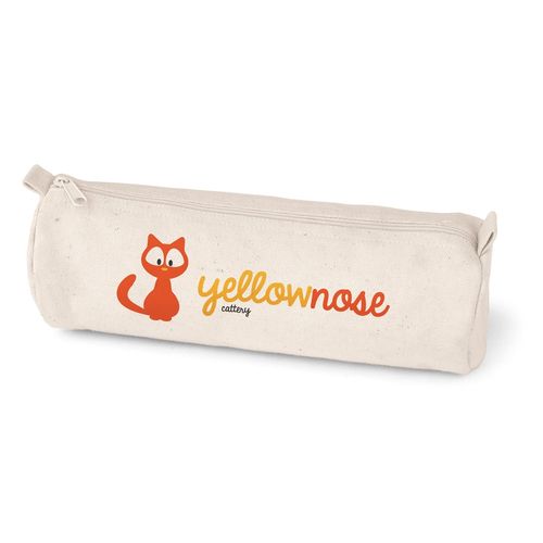 SCHOOLI. Trousse à crayons en 100% cotton canevas (290 g/m²), au design cylindrique - 3