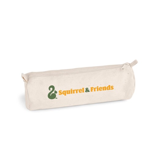 SCHOOLI. FUNDA DE 100% LONA DE ALGODÓN (290 G/M²) CON DISEÑO CILÍNDRICO