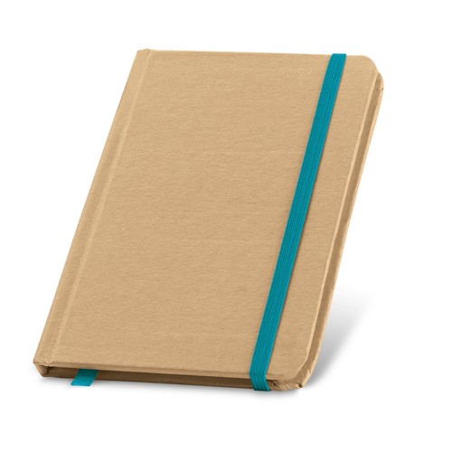 azul claro FLAUBERT. Bloc de notas de bolsillo con páginas lisas